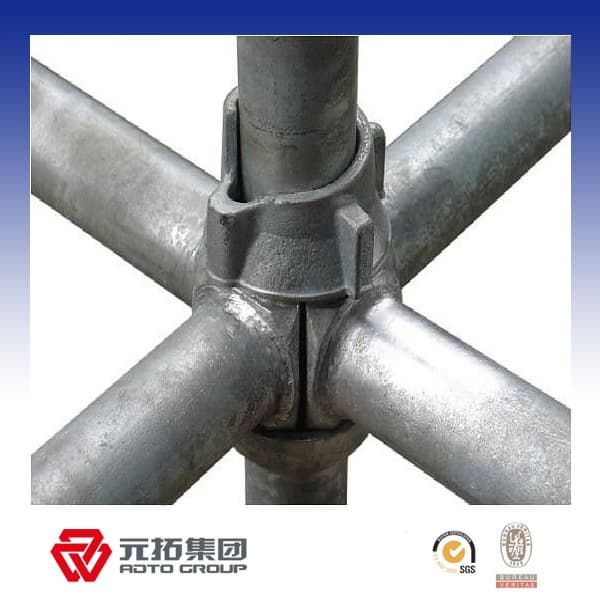 Hot galvanized cuplock scaffolding system